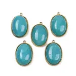 Dyed Natural White Jade Pendants