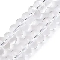 Transparent Glass Beads Strands