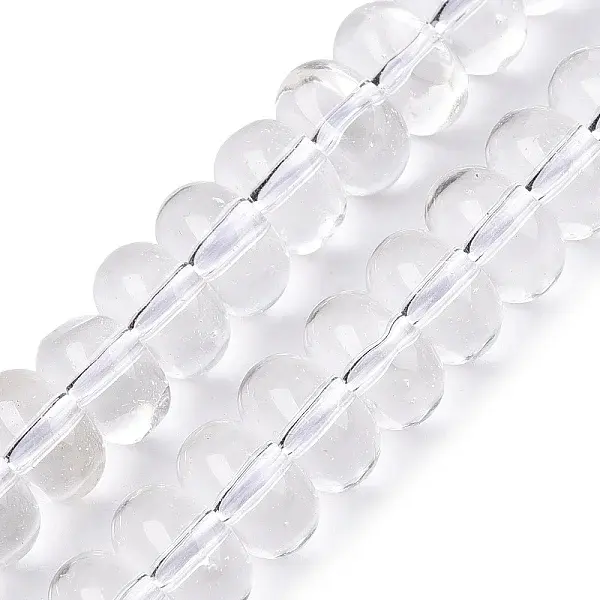 Transparent Glass Beads Strands
