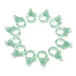 Transparent Plastic Lobster CLaw Clasps
