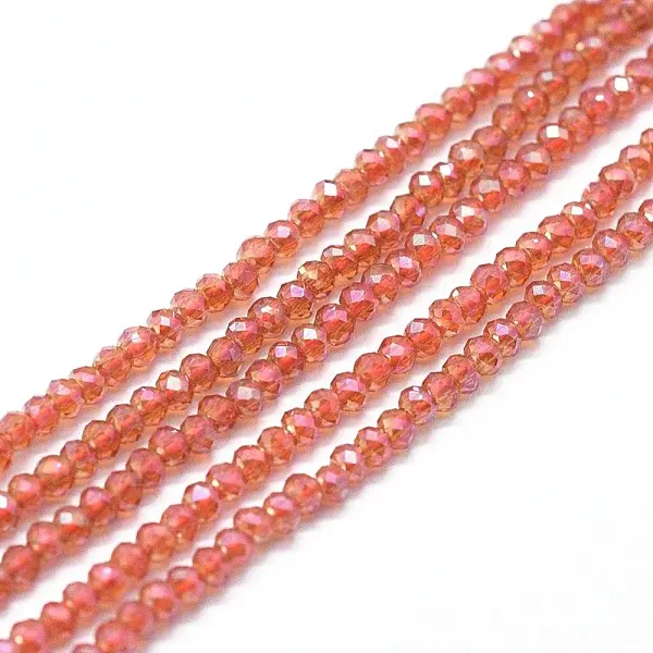 Electroplate Glass Beads Strands