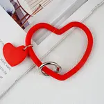 Silicone Heart Loop Phone Lanyard