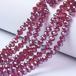 Electroplate Glass Beads Strands