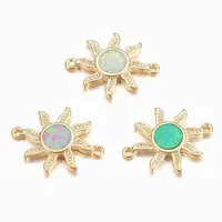 Synthetic Opal Links connectors