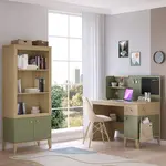 Studijní kout habitat - dub/zelená