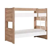 Patrová postel 90x200 brian - dub/bílá