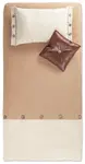 Ložní set 120x200cm artos - hnědá/béžová