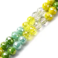 Transparent Glass Beads Strands