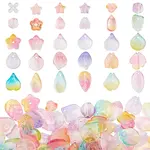 Electroplate Transparent Glass Beads