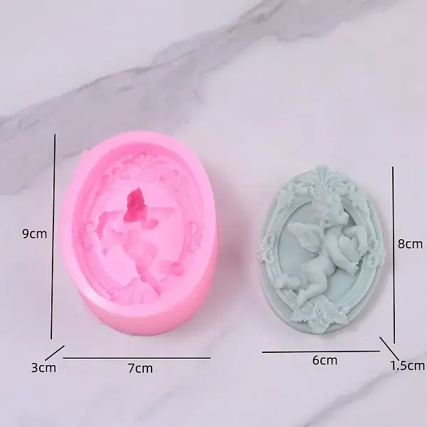 Angel DIY Food Grade Silicone Statue Candle Molds