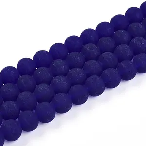 Transparent Glass Beads Strands