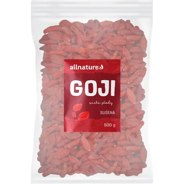 Allnature Kustovnica čínska Goji sušené sušené plody 500 g