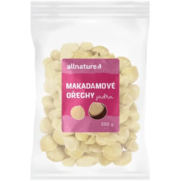 Allnature Makadamové orechy orechy natural 250 g