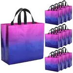Non-Woven Reusable Folding Gift Bags with Handle