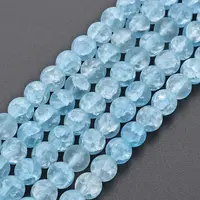 Crackle Glass Beads Strands