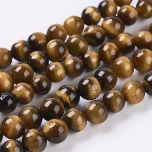 Natural Tiger Eye Beads Strands