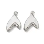 Rack Plating Alloy Acrylic  Pendants