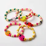 Stretchy Wood Bracelets for Kids