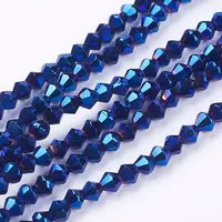 Electroplate Glass Beads Strands
