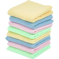 8Pcs 4 Colors Microfiber Musical Instrument Pipe Cleaning Cloth