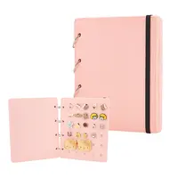 8 Pages Felt Shoe Charms Collection Binder Book
