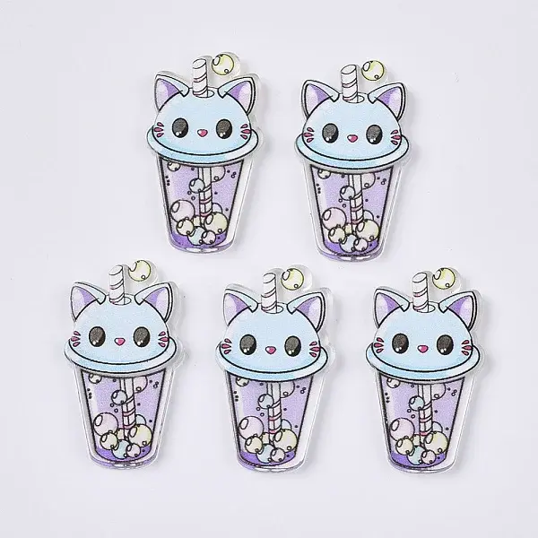 PVC Plastic Kitten Cabochons