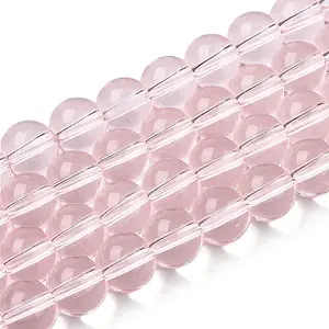 Transparent Glass Beads Strands