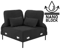 Rohový polohovací díl adapto - výběr potahu - nano block