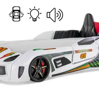 Postel auto 90x190 grand prix plus - bílá