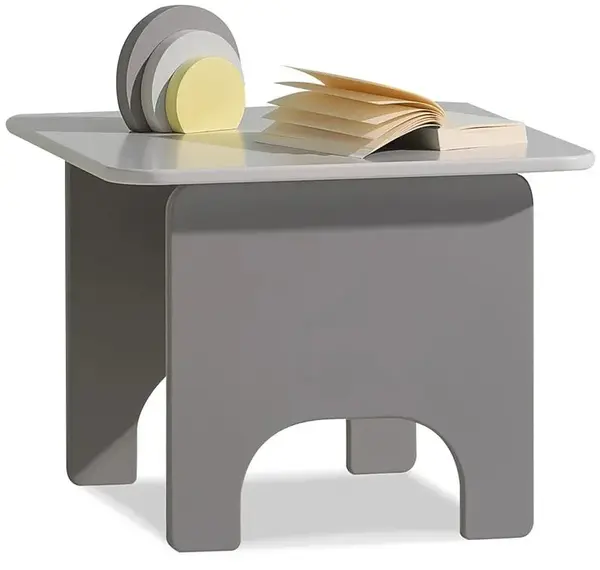 Dětský stolek raundo - šedá