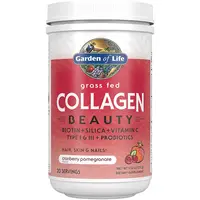 Garden of Life Collagen Beauty kolagen pro krásné vlasy, pleť a nehty příchuť Cranberry & Pomegranate 270 g