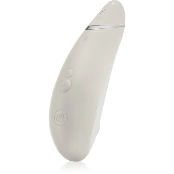 Womanizer Premium 2 stimulátor klitorisu Warm Gray 15,5 cm