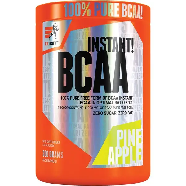 Extrifit BCAA Instant regenerace a růst svalů příchuť Pineapple 300 g