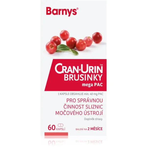 Barny's Cran-Urin kapsle pro zdraví močových cest 60 cps