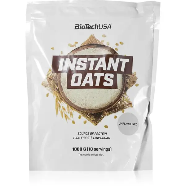 BioTechUSA Instant Oats ovesné vločky příchuť Unflavoured 1000 g