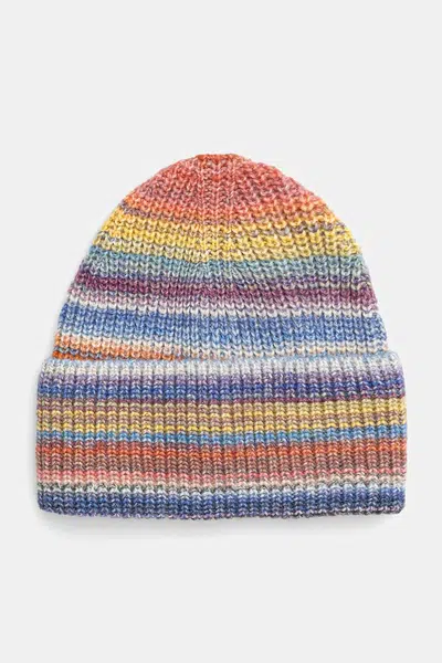 Vlněná čepice United Colors of Benetton modrá barva, z tenké pleteniny, 105CDA00L