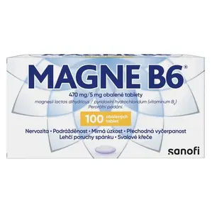 MAGNE B6 470 mg / 5 mg 100 tablet