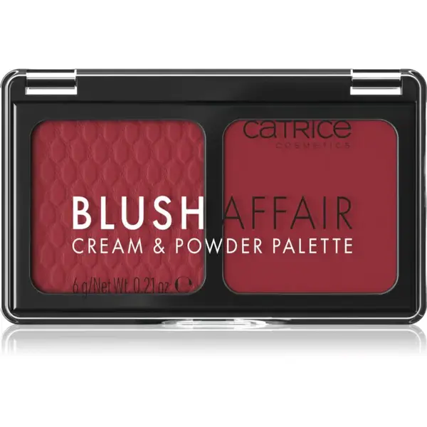 Catrice Blush Affair duo tvářenka odstín 050 Bold Berry 6 g