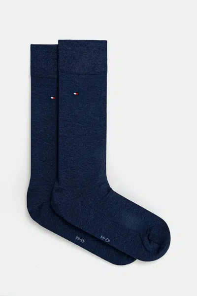 Ponožky Tommy Hilfiger pánské, modrá barva, 701229683