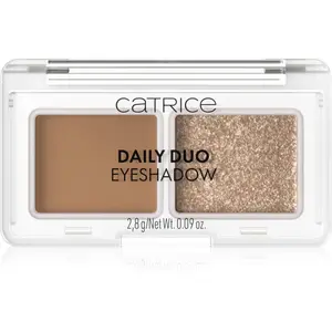 Catrice Daily Duo Eyeshadow duo očné tiene odtieň 010 Everyday Nude 2.8 g