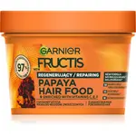 Garnier Fructis Papaya Hair Food obnovujúca maska pre poškodené vlasy 400 ml