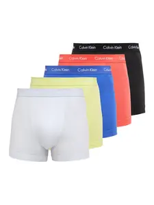 Calvin Klein Underwear Boxerky  modrá / žltá / melónová / čierna / biela