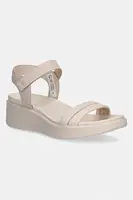 Kožené sandály Ecco Flowt Wedge LX W