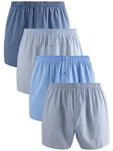 Next Boxerky  dymovo modrá / opálová / svetlomodrá / tmavomodrá