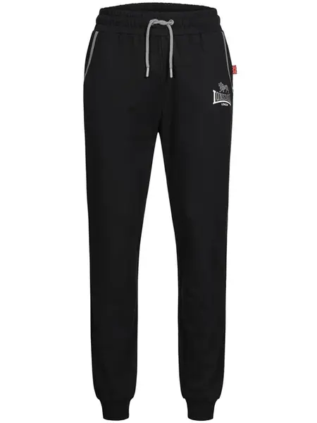 LONSDALE Nohavice  sivá / čierna