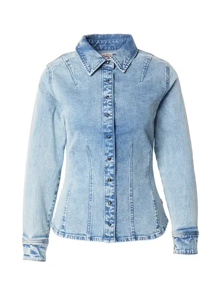 LEVI'S ® Blúzka 'Shaped Shirt'  modrá denim