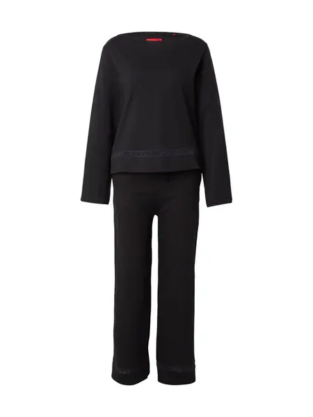 HUGO Pyžamo  čierna