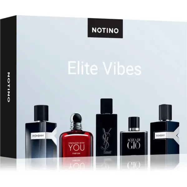 Beauty Discovery Box Notino Elite Vibes Yves Saint Laurent Y, Yves Saint Laurent MYSLF, Yves Saint Laurent Y Le Parfum, Armani Emporio Stronger With Y