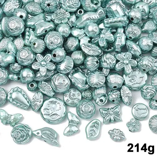 214G Pearlized Opaque Acrylic Beads