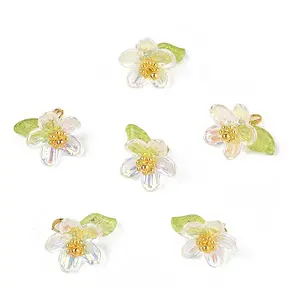 100Pcs Acrylic Pendants